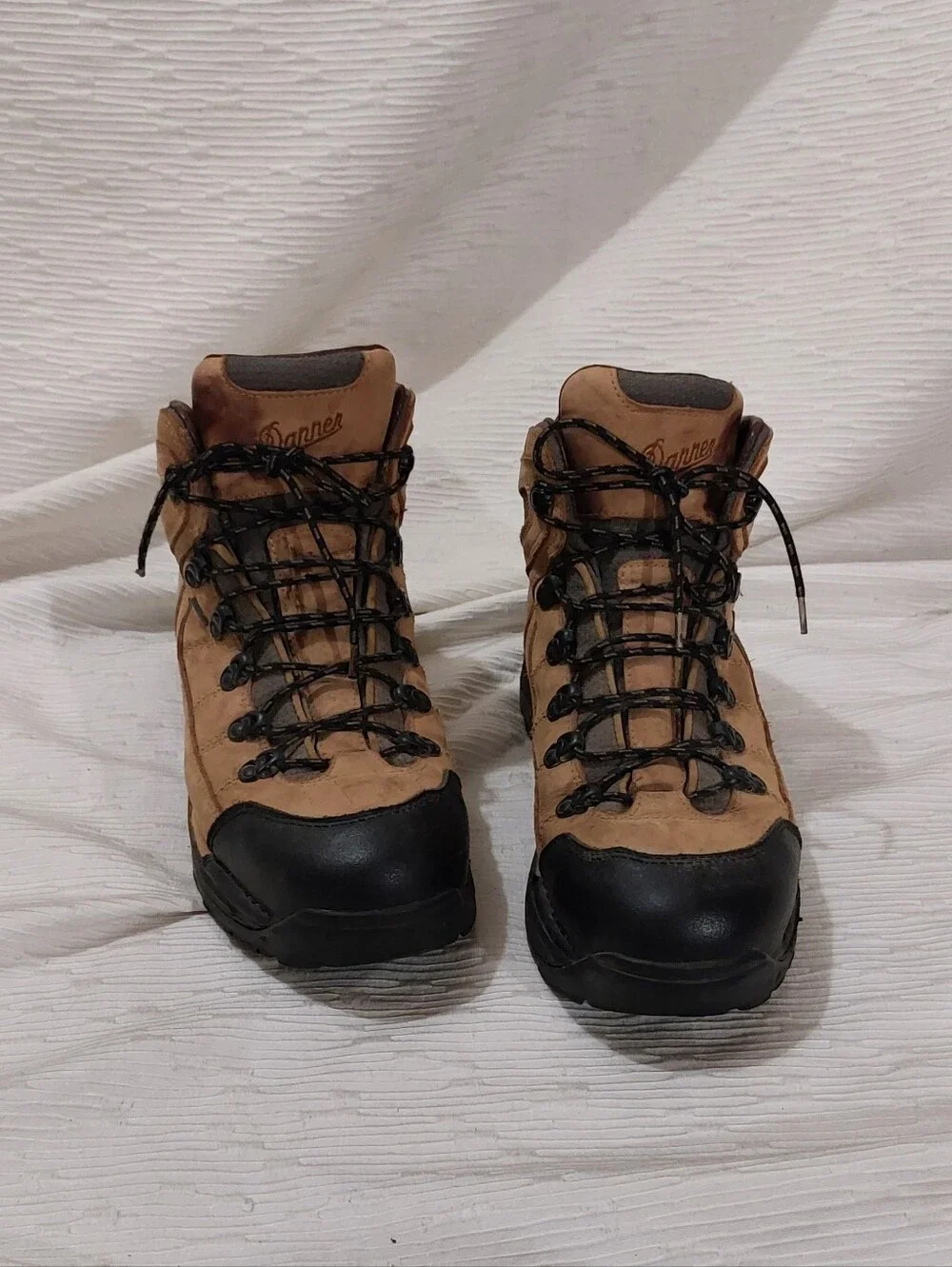 Danner Gore-tex Men's Brown Leather Hiking Boots Size 13 - Picture 3 of 12